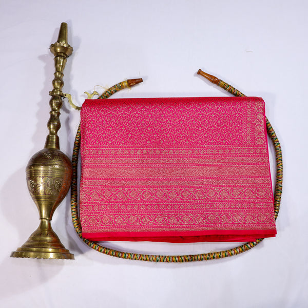 Pure Banarasi Katan Silk Saree- Perfect for weddings and festive occasions.