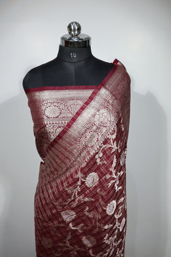 Banarasi Silk Saree - A Very Soft & Lightweight Saree